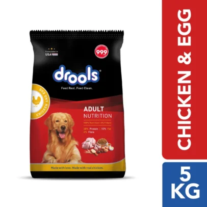 Drools Chicken and Egg Adult Dog Dry Food 5kg